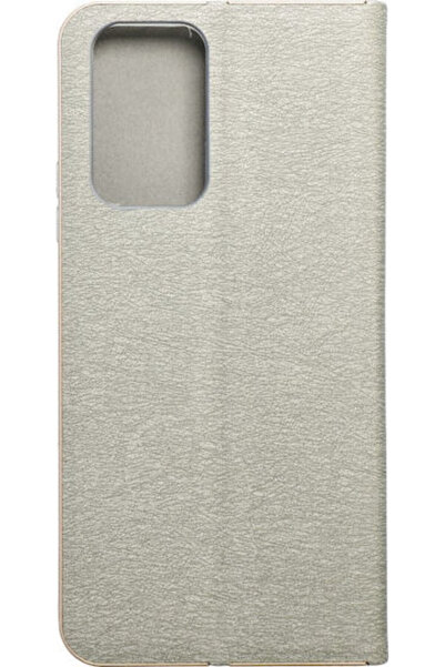 Forcell Luna Gold Book Συνθετικό Δέρμα Ασημί (Redmi Note 10 Pro)