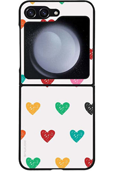 Other Θήκη Sonique Heart Series για Samsung Galaxy Z Flip 5 Λευκό 02