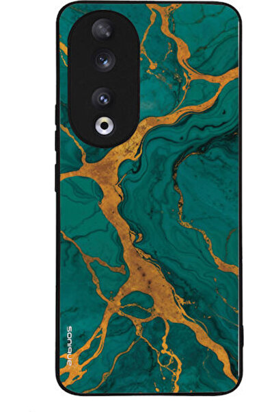 Other Θήκη Σειράς Sonique Marble για Honor 90 5G Πράσινο