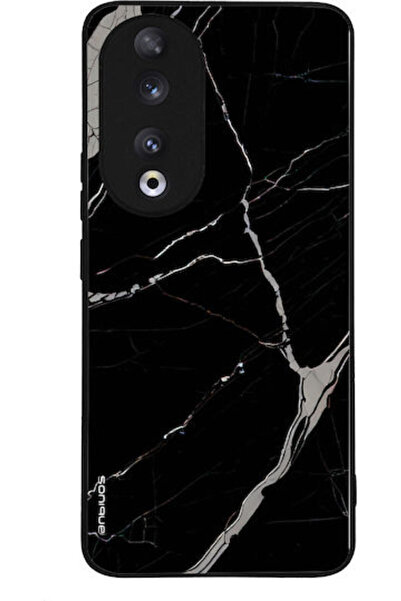 Other Θήκη Σειράς Sonique Marble για Honor 90 5G Μαύρο