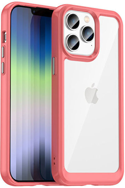 Hurtel Outer Space Πλαστικό Κόκκινο Πίσω Κάλυμμα (iPhone 14 Pro)