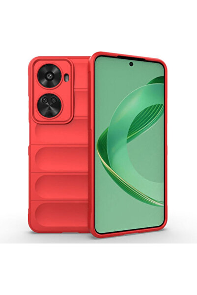 Techsuit Μαγική Πίσω Θήκη Σιλικόνης Κόκκινη (Huawei Nova 12 SE)