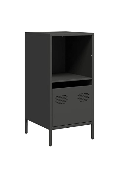 vidaxl Dulap, negru, 35x39x73,5 cm, oțel laminat la rece