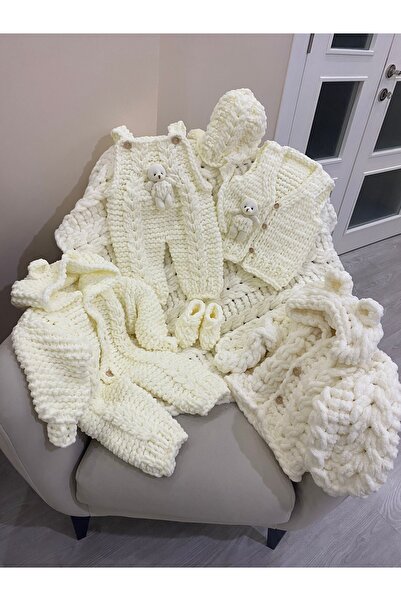 ÖRGÜ YUMAĞIM Puffy Baby Set