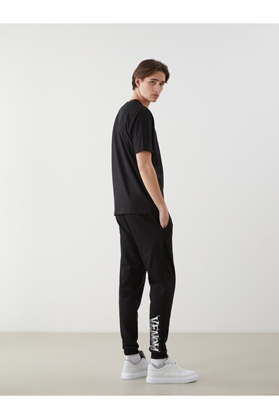 LC Waikiki Black Slim Fit Men's Sweatpants