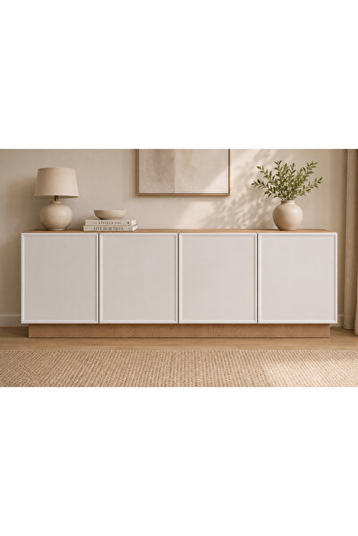 MUPİ CONCEPT ADA TV ÜNİTESİ 180 CM – KARİNA MEŞE & SOFT AYTAŞI