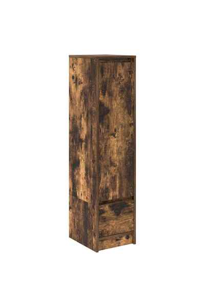 vidaxl Tablou stejar afumat 29,5x34x119,5 cm Lemn prelucrat