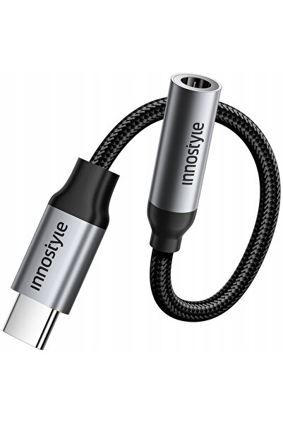 Innostyle Usb-C Mini Jack 3.5 Adapter Aux Cable For Samsung Dac