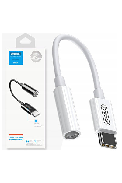 Joyroom Adaptor USB-C la audio de 3,5 mm pentru telefoane și computere