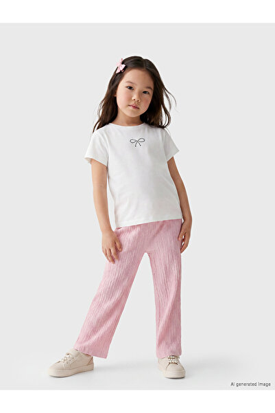LC Waikiki Esvab • Modern & Distinctive Girls' Sweatpants with Drawstring Wai...