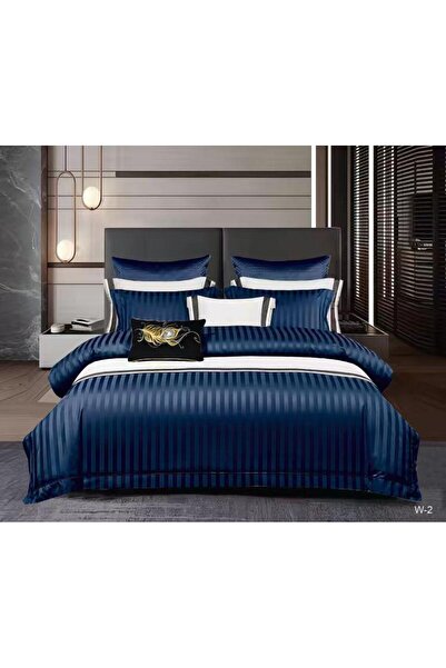 OEM Premium hotel Cotton Damask Duvet Cover Set - with Stretchy - 6 pieces | ...
