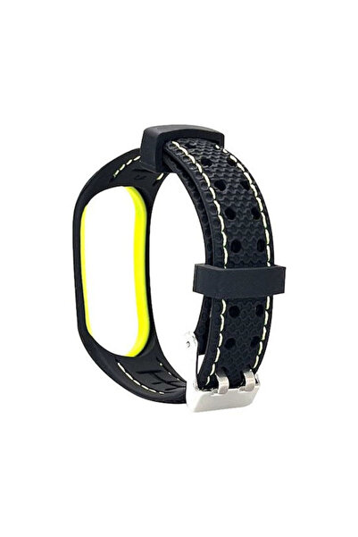 Beline Λουράκι Σιλικόνης Μαύρο (Mi Band 3/Mi Smart Band 4)