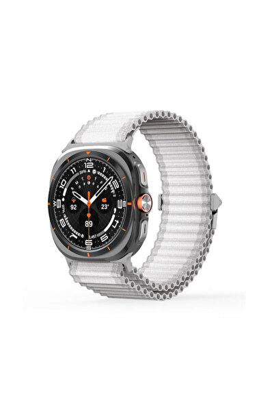 Dux Ducis Λουράκι Υφασμάτινο Λευκό (Samsung Galaxy Watch 47mm, DUX DUCIS)