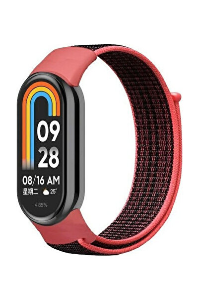 Beline Υφασμάτινο λουράκι κόκκινο (Mi Band 9, Mi Band 8, Xiaomi)