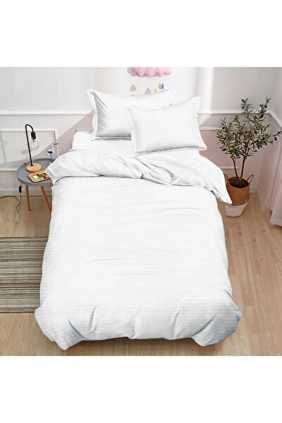 OEM PREMIUM damask Duvet Cover Set Horeca range - with Stretchy 1 person - 4 ...