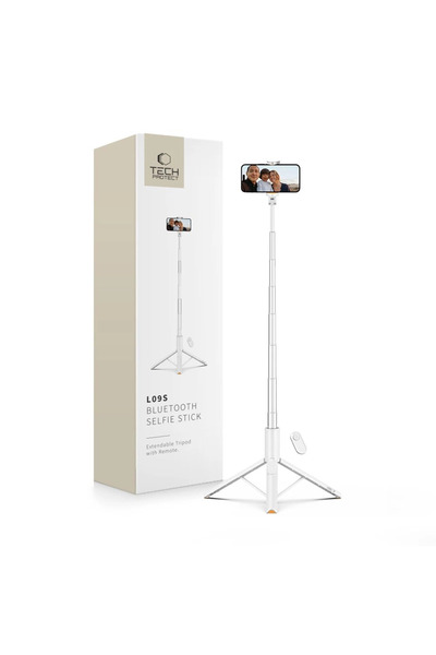 Tech-Protect Selfie stick cu trepied pentru telefoane 3 în 1 cu telecomandă