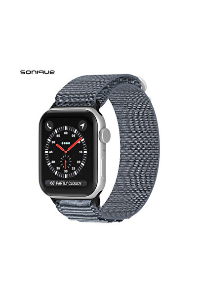 Other Λουράκι Sonique Υφασμάτινο Γκρι (Apple Watch 38/40/41/42mm)