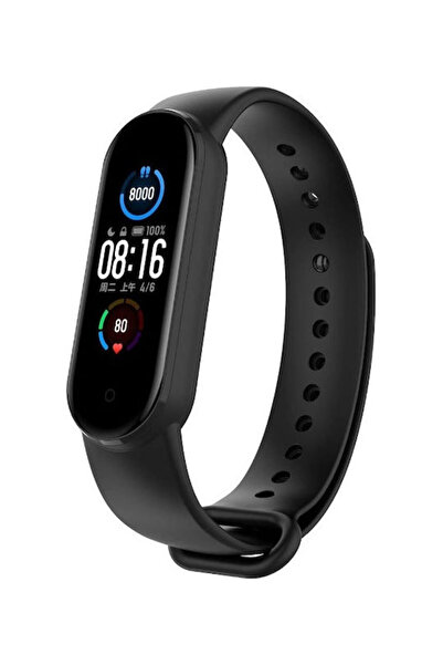 Tactical 661 Λουράκι Σιλικόνης με Πείρο Μαύρο (Mi Smart Band 5/Mi Smart Band ...