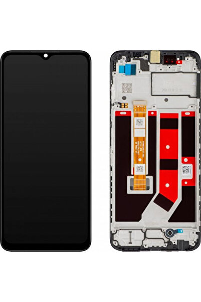 OPPO Οθόνη με μηχανισμό αφής για A18, A38 (Μαύρο)