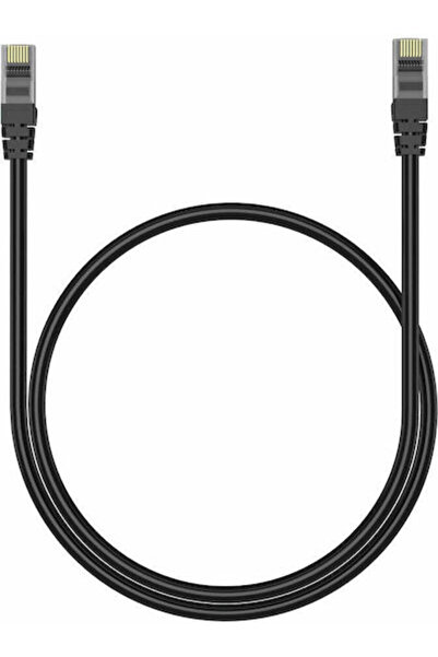 Xo Καλώδιο Ethernet U/UTP Κατηγορίας 6 (Gigabit) 1μ Μαύρο
