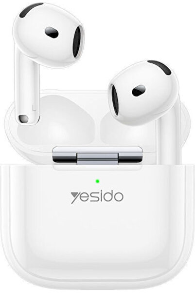 Yesido TWS31 Ασύρματα ακουστικά Bluetooth Handsfree με θήκη φόρτισης Λευκά