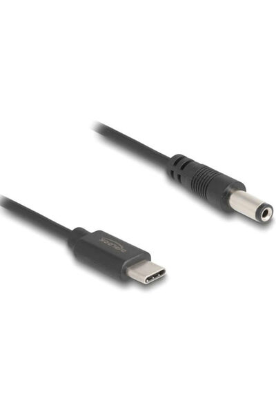 DELOCK Καλώδιο USB 2.0 USB-C Αρσενικό - USB-C Μαύρο 1μ