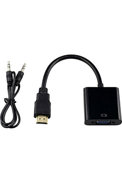 POWERTECH Μετατροπέας HDMI αρσενικό σε VGA θηλυκό 1 τεμάχιο CAB-H071