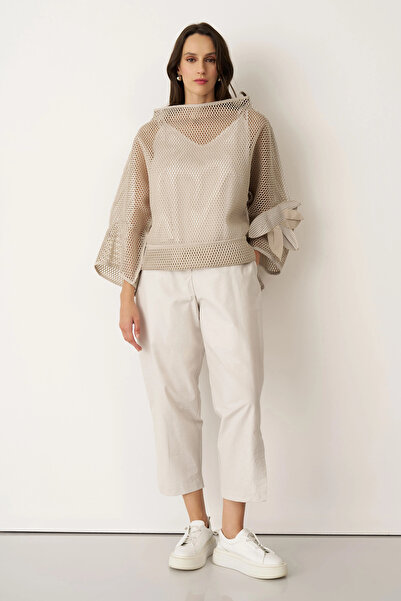 BİZE Bej Koufi Pantolon