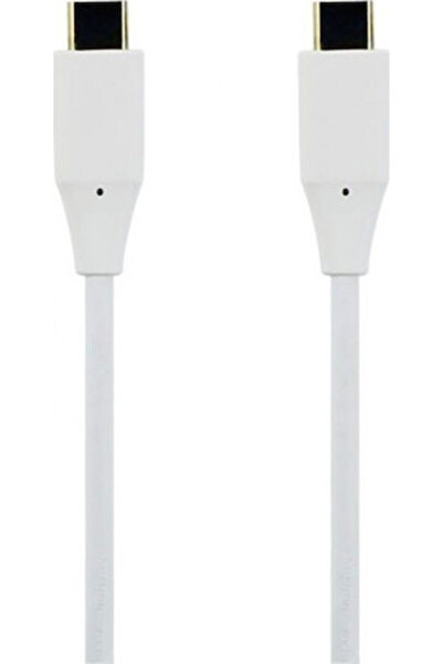 LG Καλώδιο USB 3.1 USB-C αρσενικό - USB-C Λευκό 1μ (EAD63687002) Χύμα