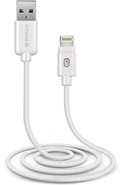 SBS Καλώδιο USB-A σε Lightning Λευκό 1μ (CA19462364)