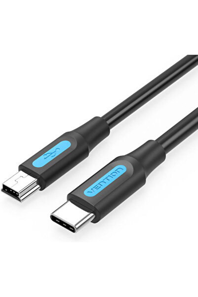 Vention Καλώδιο USB 2.0 USB Type-C Αρσενικό σε USB-B Μαύρο 1,5μ