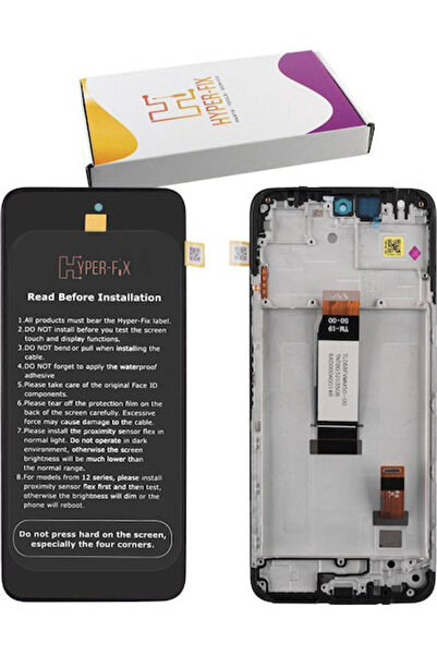 Hyper Οθόνη με μηχανισμό αφής και πλαίσιο για Xiaomi Redmi 13 4G/5G, Poco M6 ...
