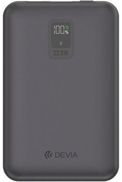 Devia EP202 Μίνι Power Bank 10000mAh 22.5W Γκρι