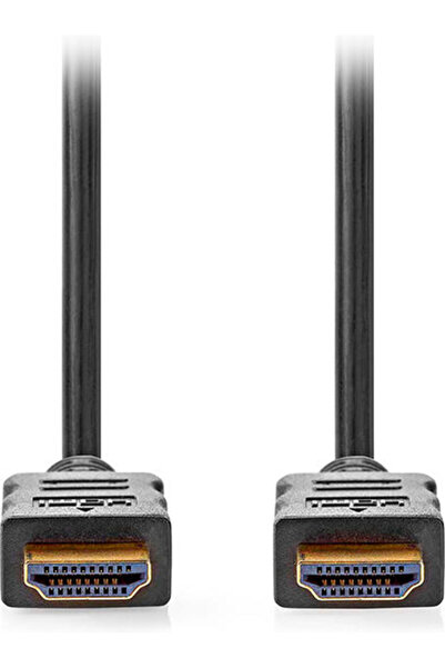 Nedis Καλώδιο HDMI αρσενικό - HDMI αρσενικό 0,5μ Μαύρο Κωδικός: CVGL34060BK05