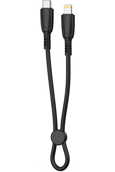 Xo Καλώδιο USB-C σε Lightning 27W Μαύρο 0.25μ (16.005.0251)