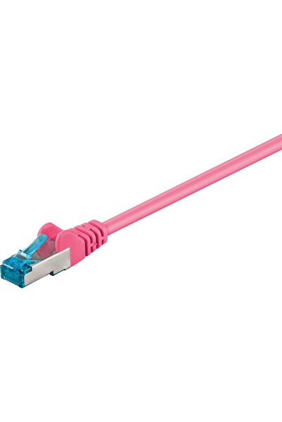 goobay Καλώδιο Ethernet Gigabit S/FTP Κατηγορίας 6a 15μ Μωβ Κωδικός: 94144