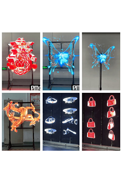 OEM 3D Holographic Projector TK-M 65 LED Fan – Diameter 65 cm, 896 LED, 2800×...