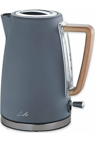 Life Ritz Βραστήρας 1.7λτ 2200W Γκρι Κωδικός: 221-0215