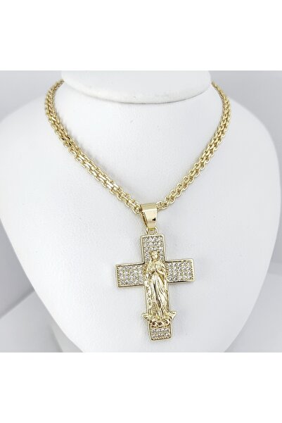 Milena Colier Dama Placat cu Aur 14k - Lungime 60 cm