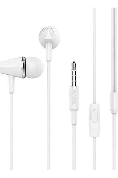 hoco. Hoco M34 Ενδοωτικά Handsfree με βύσμα 3.5mm Λευκό