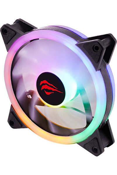 Havit F2089 Ανεμιστήρας Κουτιού 120mm 1200rpm 28.8cfm με Φωτισμό RGB και Σύνδ...
