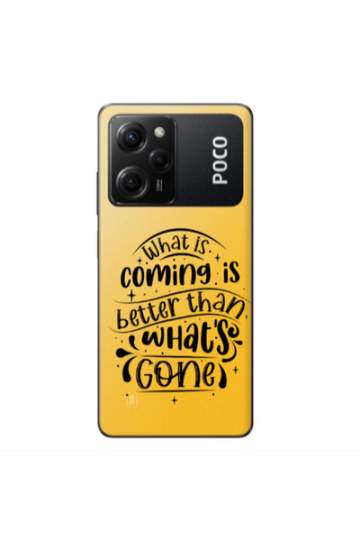 Other Xiaomi Poco X5 Pro What is coming Transparent Silicone TPU Θήκη