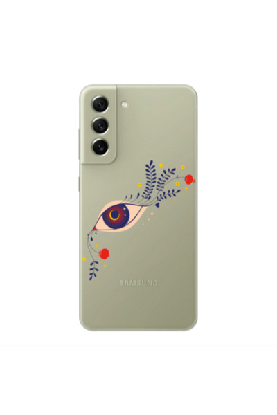 Other Samsung S22 Plus Flower eye Transparent Silicone TPU Θήκη