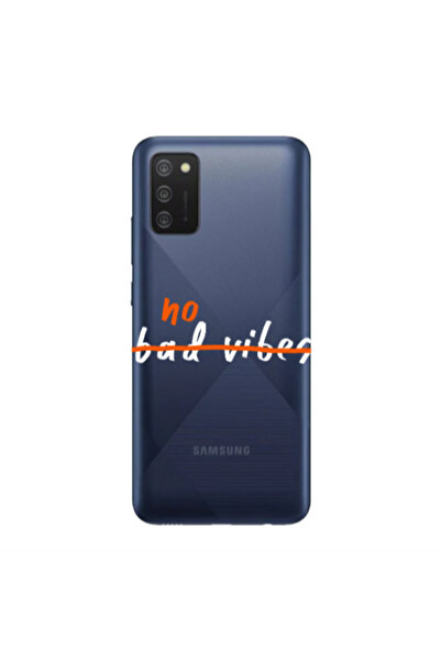 Other Samsung A02s No bad vibes 2 Transparent Silicone TPU Θήκη