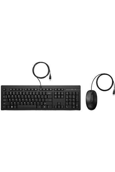 HP 225 Σετ Πληκτρολόγιο & Ποντίκι Αγγλικό US