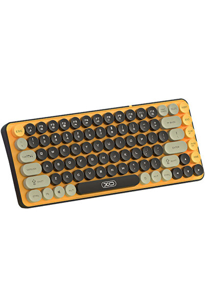 Xo KB-12 Ασύρματο πληκτρολόγιο Bluetooth Αγγλικό US Γκρι
