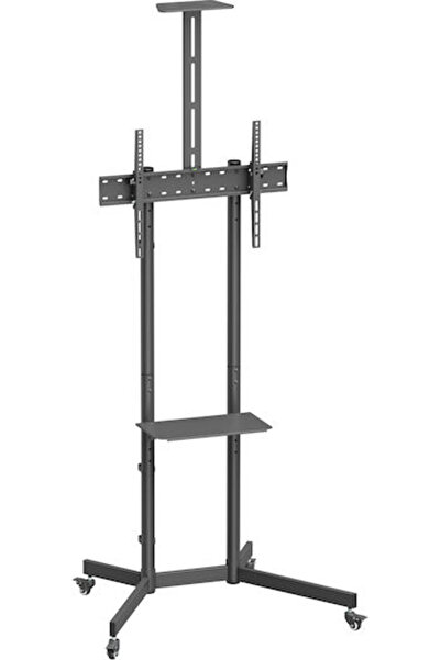 Brateck DTM-T1042T Βάση τηλεόρασης δαπέδου έως 70 " και 45 κιλά Ασημί