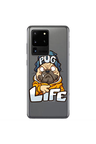 Other Samsung S20 Ultra Pug Life 2 Transparent Silicone TPU Θήκη
