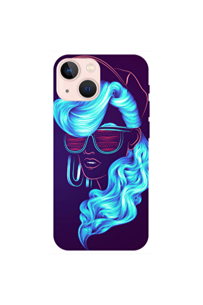Other Apple iPhone 13 Hatted style Transparent Silicone TPU Θήκη