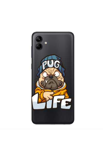 Other Samsung A04 Pug Life 2 Transparent Silicone TPU Θήκη